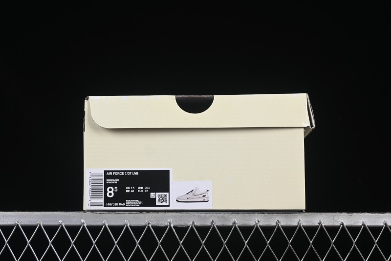 Nike Air Force 1 '07 Low Casual Sneakers with Multi-Swoosh Design - HH7518-046
