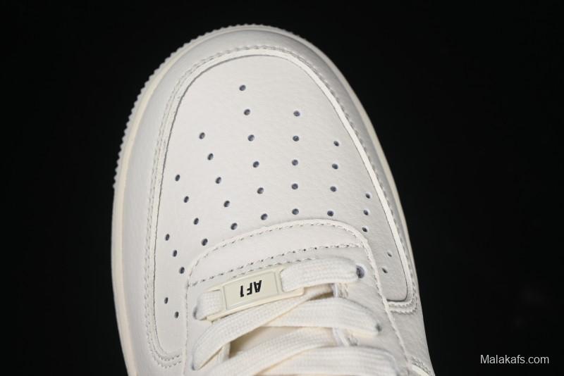 Nike Air Force 1 '07 Low Burberry Collaboration Off-White Crystal Low-Top Casual Sneakers - BB8588-226