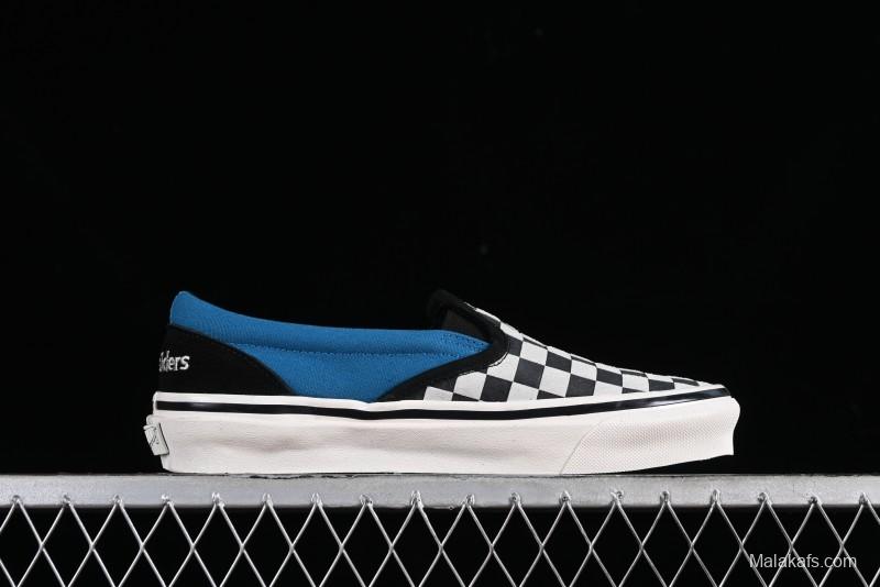 Vans Slip-On x Liberaiders Origami Checkerboard Low-Top Casual Sneakers - VN000V0SAPK