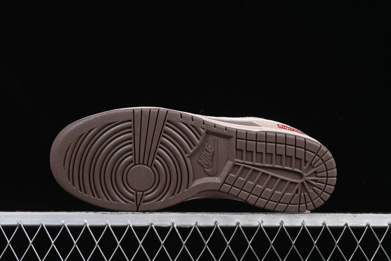 Nike SB Dunk Low Supreme Year of the Snake Limited Edition Anniversary Custom Casual Skate Shoes - AG3702-851