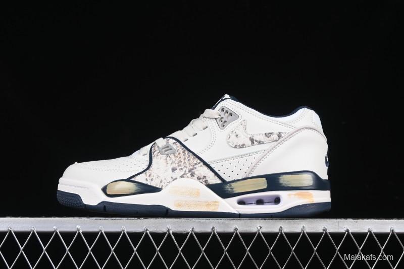 Nike Air Flight 89 Low Year of the Snake Theme Air Cushion Basketball Shoes - FQ8256-001