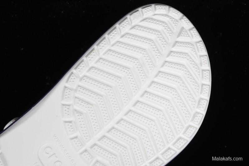 Crocs Crocband Platform Rainbow Comfortable Thick-Soled Clogs - B.D4