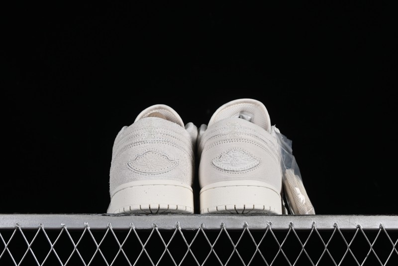 Nike Air Jordan 1 Low AJ1 Casual Sneakers in Earth Gray - FQ3055-100