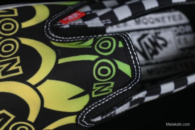 Mooneyes x Vans Slip-On Low-Top Casual Skate Shoes - VN000CP6BHG