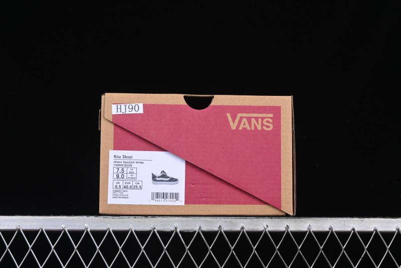 Vans Knu Skool Checkerboard Washed Denim Low-Top Casual Skate Shoes - VN000CS0239