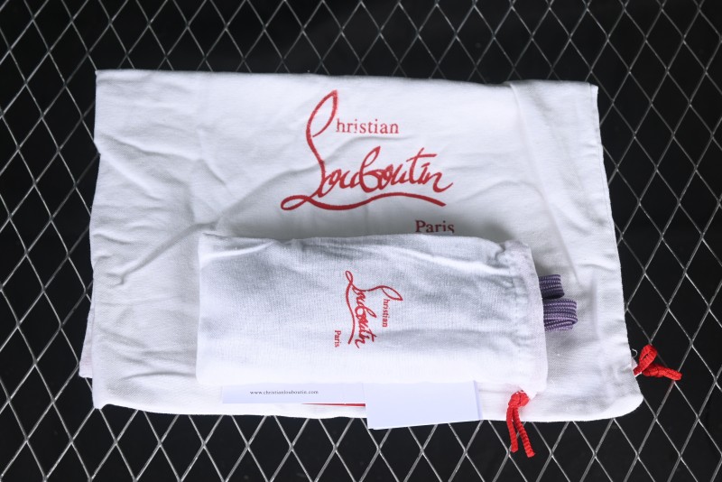 Christian Louboutin Funnyto Flat French Luxury Brand Comfortable Fashion Low-Top Sneakers - X.D4