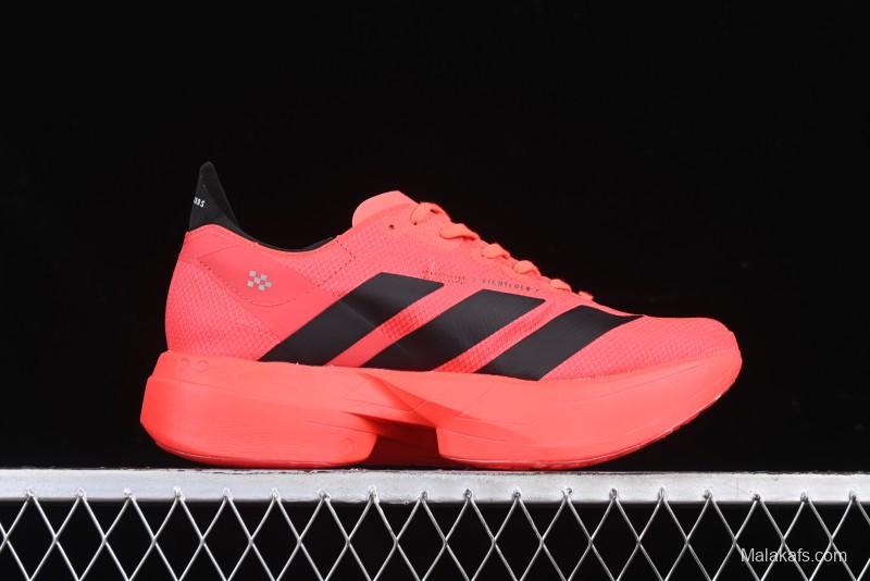 Adidas Adizero Adios 4 M Running Shoes Lightweight Breathable Low-Top - JR6356
