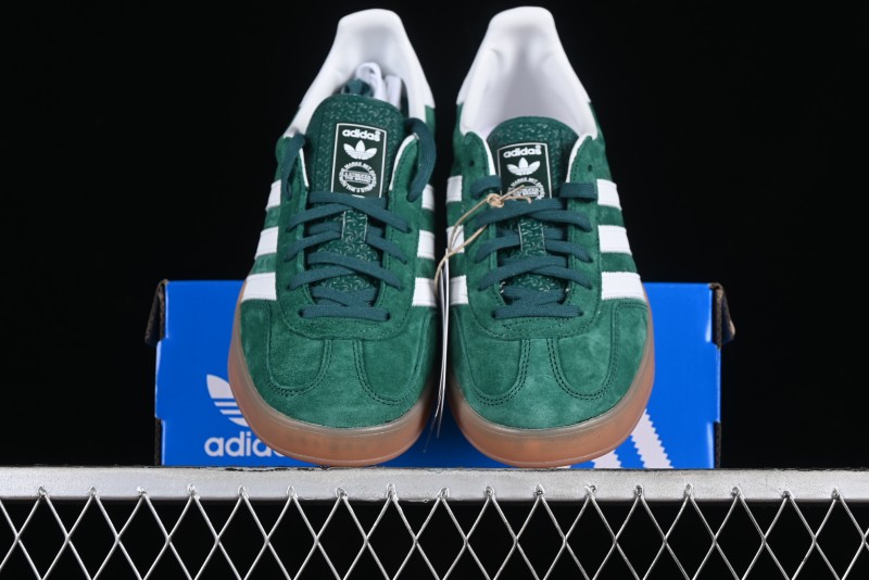 Adidas Originals Gazelle Indoor Retro Casual Slip-Resistant Wear-Resistant Low-Top Sneakers - IG1596