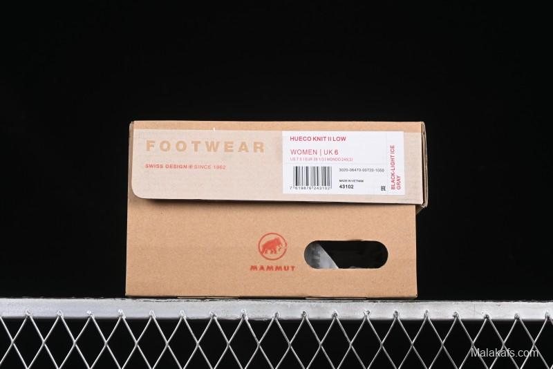 Mammut Hueco Knit II Low Hiking Shoes - Shock Absorption Slip-Resistant Durable for Trekking Mountaineering - 43102