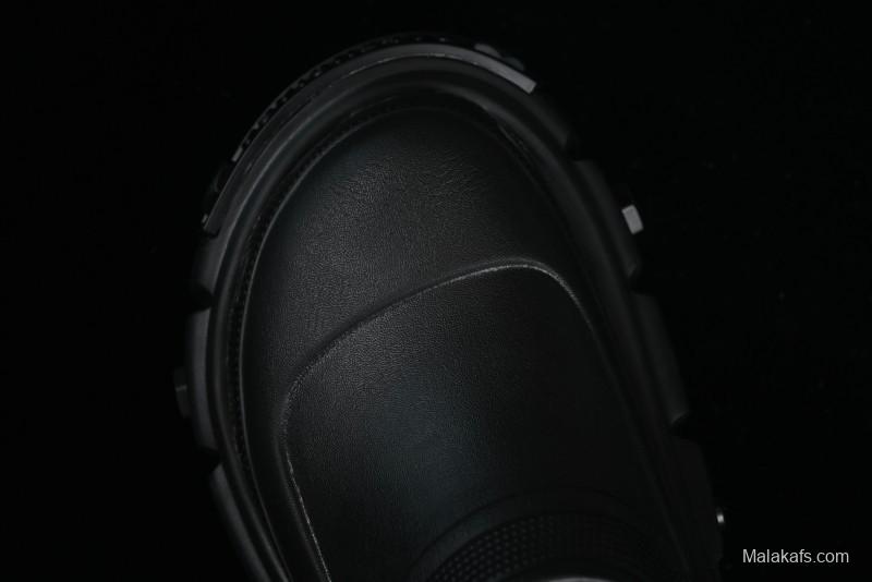 Balenciaga Hardcrocs Slide EVA Round-Toe Ultra Thick Sole Clog Sandals - W1S8N1010