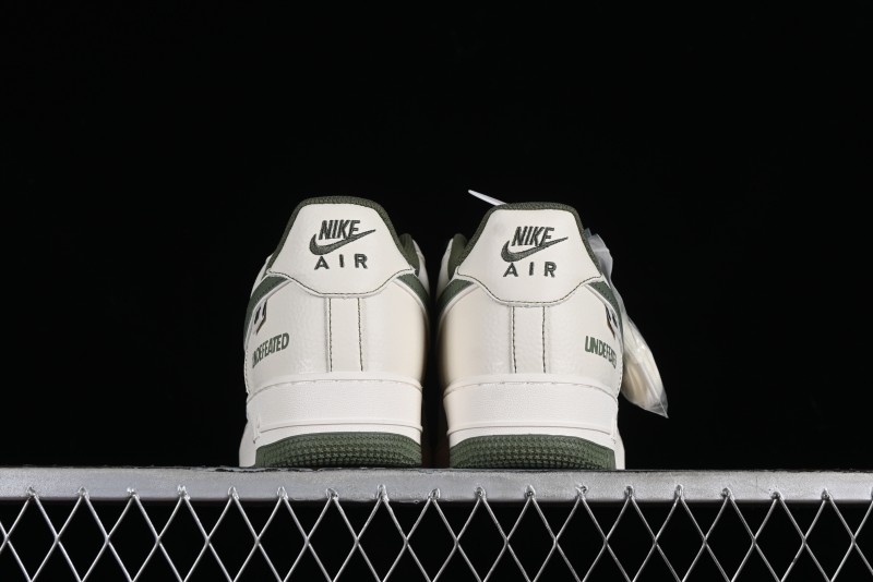 Nike Undefeated x Air Force 1'07 Low Military Green Hemp Rope Casual Sneakers - UT2023-202