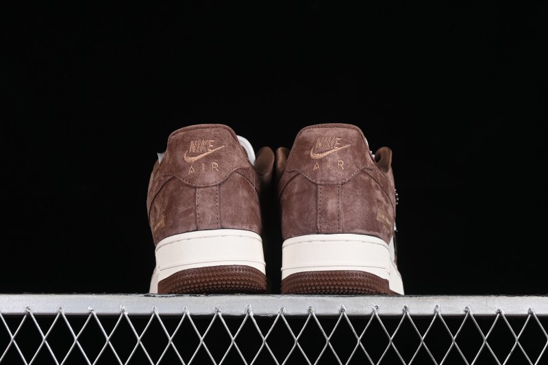 Nike Air Force 1 '07 Low LV Collaboration - Chocolate Pig Casual Sneakers - HD1968-022