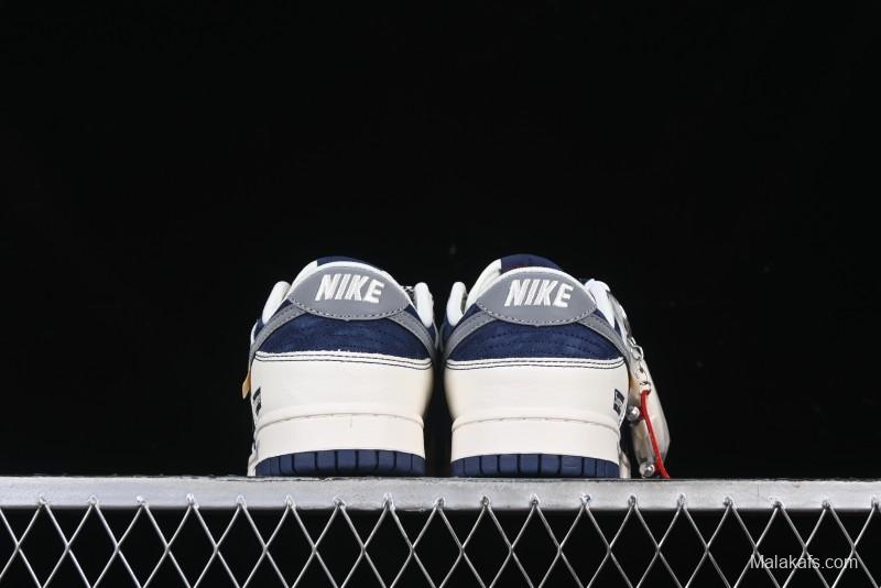 Nike SB Dunk Low Stussy Anniversary Edition Customized Low-Top Casual Sneakers - DM6868-035