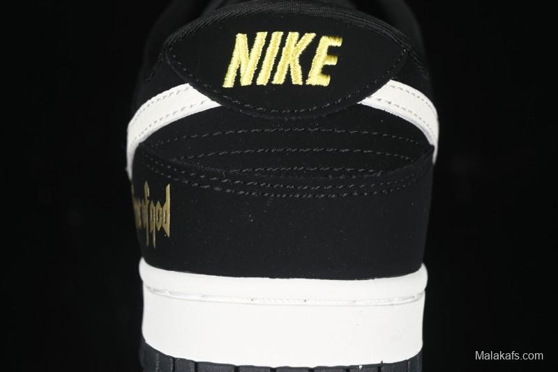 Nike SB Dunk Low FOG Collaboration - Anniversary High-End Custom Low-Top Casual Sneakers - KK1333-016