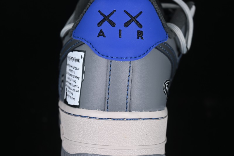 Nike Air Force 1 '07 Low British Blue Cat Casual Lace-Up Sneakers - KS6896-333