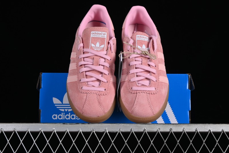 Adidas Originals Bermuda Suede Slip-Resistant Wear-Resistant Lightweight Low-Top Sneakers - GY7386