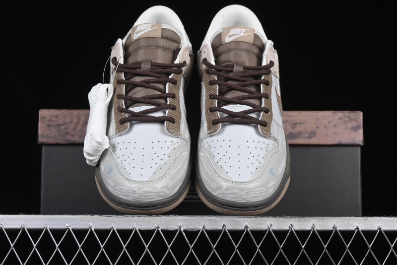 Nike Dunk Low Panda Prank Pioneer Project Jupiter Black Grey Low Top Casual Sneakers - HQ1175-240