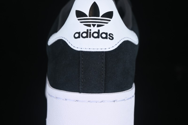 Adidas Originals Superstar XLG Casual Sneakers with Gold Logo Shell Toe and Thick Sole - ID4657
