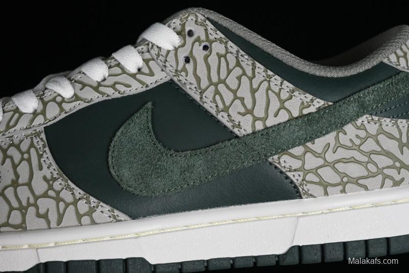 Nike Dunk Low Urban Landscape 2.0 Cracked Suede SB Low-Top Casual Sneakers - HF4878-053