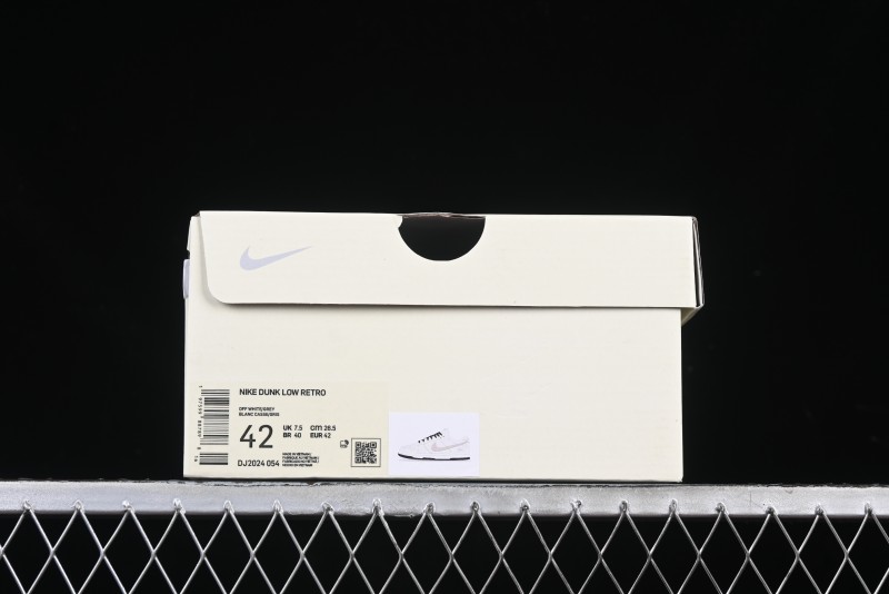 Nike SB Dunk Low Stussy Collaboration Barcode Embroidery Grey Hook Anniversary Custom Low-Top Casual Skate Shoes - DJ2024-054