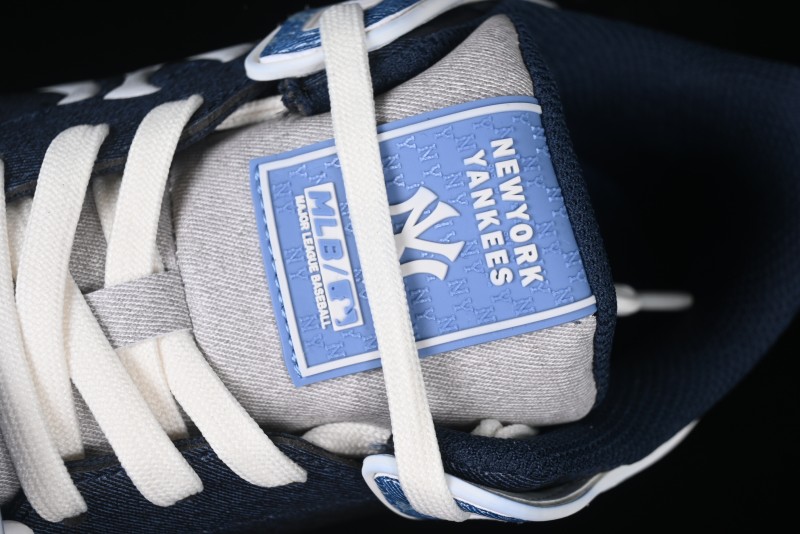 New York Yankees MLB Chunky Liner Lightweight Platform Sneakers with 6cm Height Increase - 3ASXCHL4N50BLS