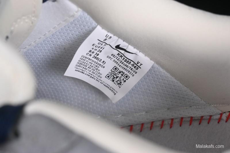 Nike Air Force 1 '07 Low Volon Bear Collaboration Blue Swoosh Casual Sneakers - KK1988-045