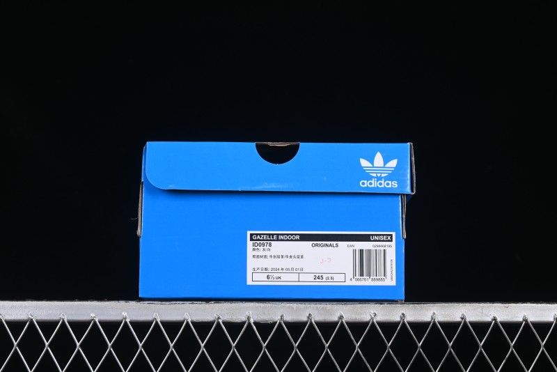 Adidas Originals Gazelle Indoor Retro Casual Anti-Slip Wear-Resistant Low-Top Sneakers - ID0978