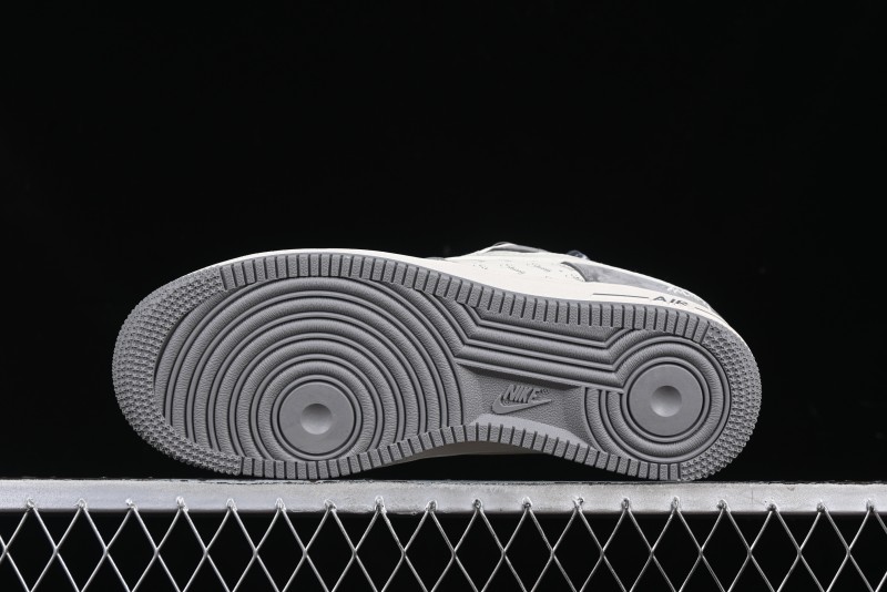 Nike Air Force 1 '07 Low Stussy Minimalist Grey Low-Top Casual Sneakers - XZ6188-672