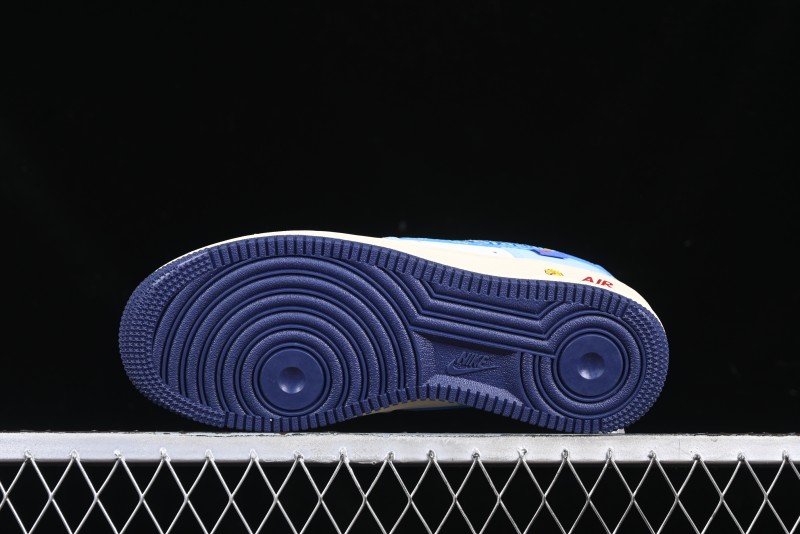 Nike Air Force 1 '07 Low Doraemon Bamboo Copter Casual Sneakers - XL2420-333