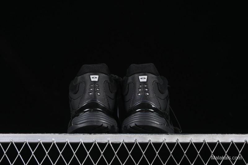 Salomon XT-Wings 2 All-Black Trail Running Sneakers - Sleek Performance and Style