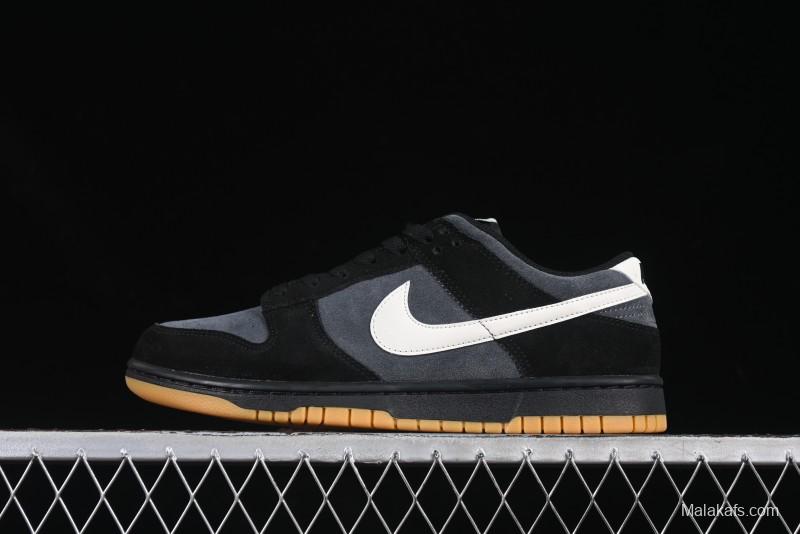 Nike Dunk Low Casual Sneakers in Black-Grey Colorway - HQ1931-001