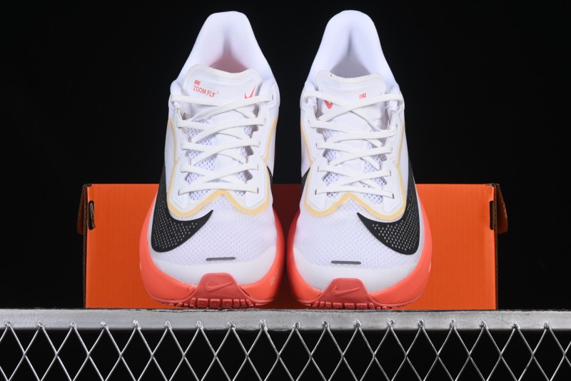 Nike Zoom Fly 6 Lightweight Responsive Running Shoes with Carbon Fiber Plate - IB6657-108
