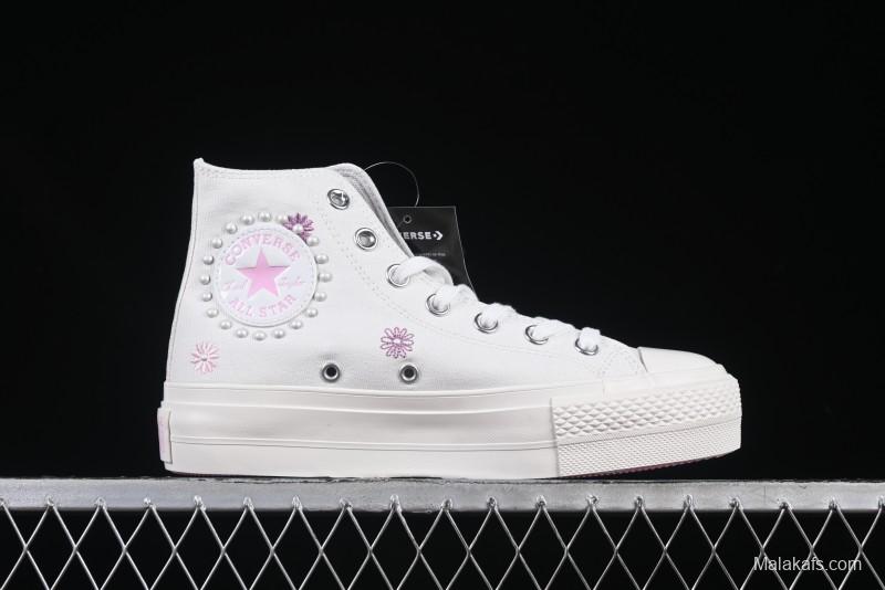 Converse Chuck 70s Classic High Top Canvas Sneakers with Thick Sole - A15786C