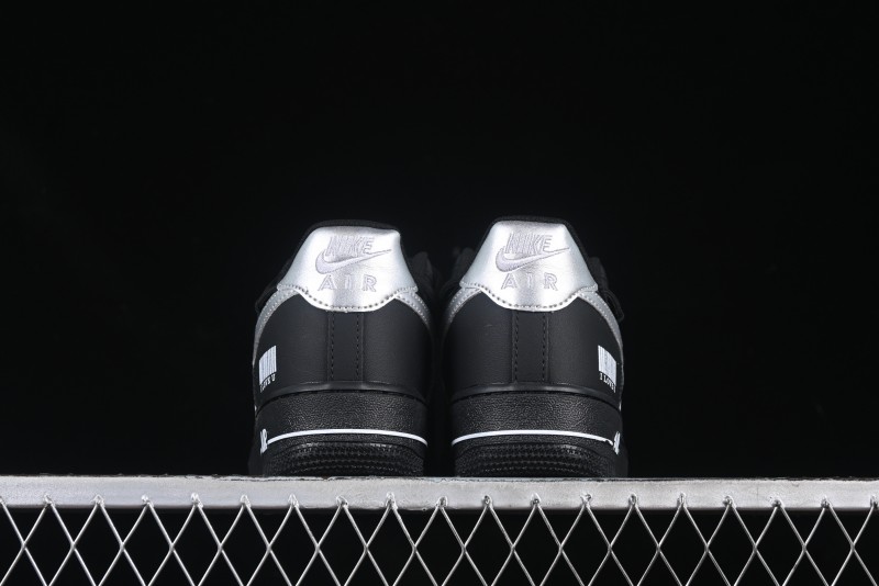 Nike Air Force 1'07 Low Silver Wing Panda Casual Sneakers with Strap - ZH0316-064