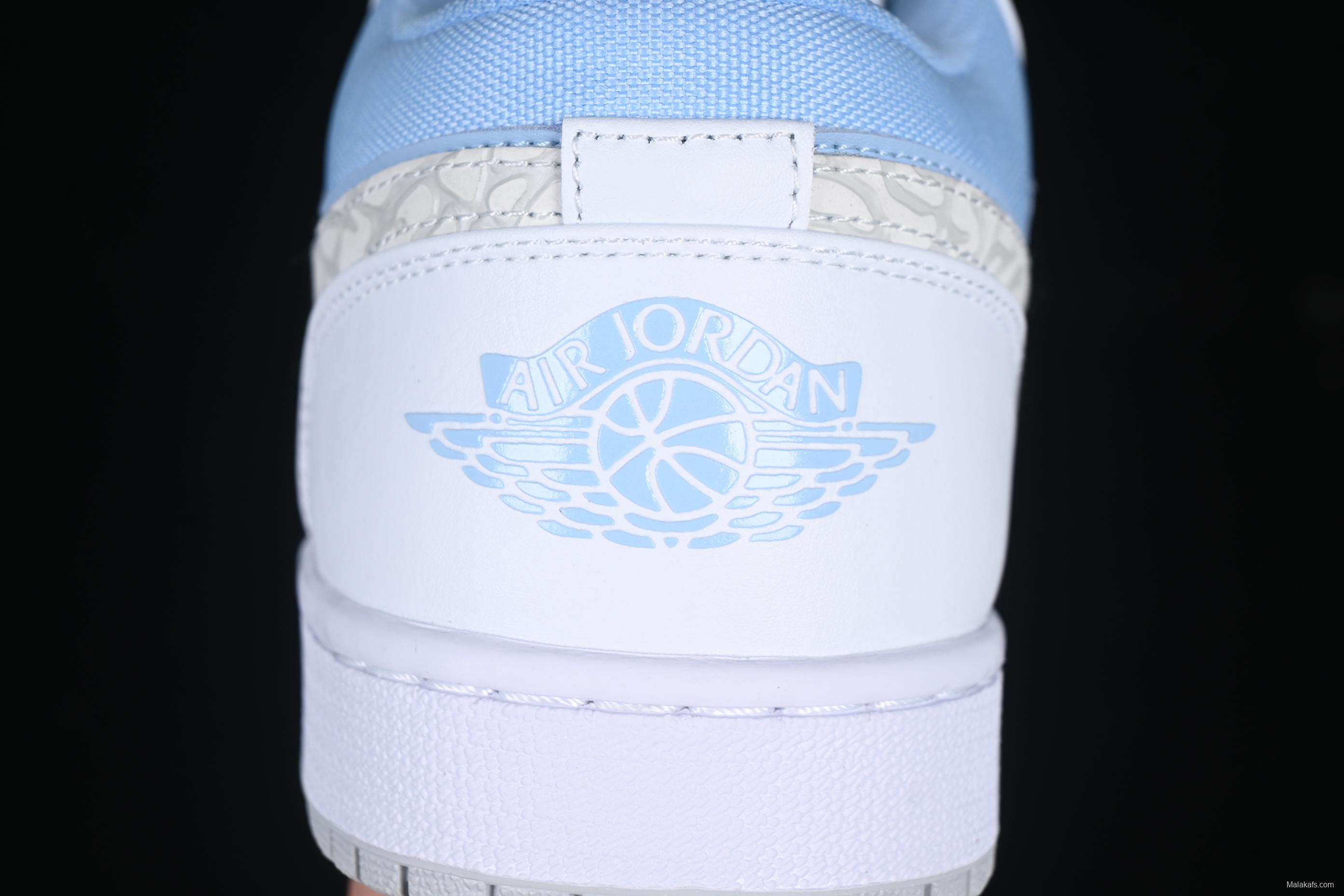 Nike Air Jordan 1 Low "True Blue" Basketball Shoes - IB7692-400
