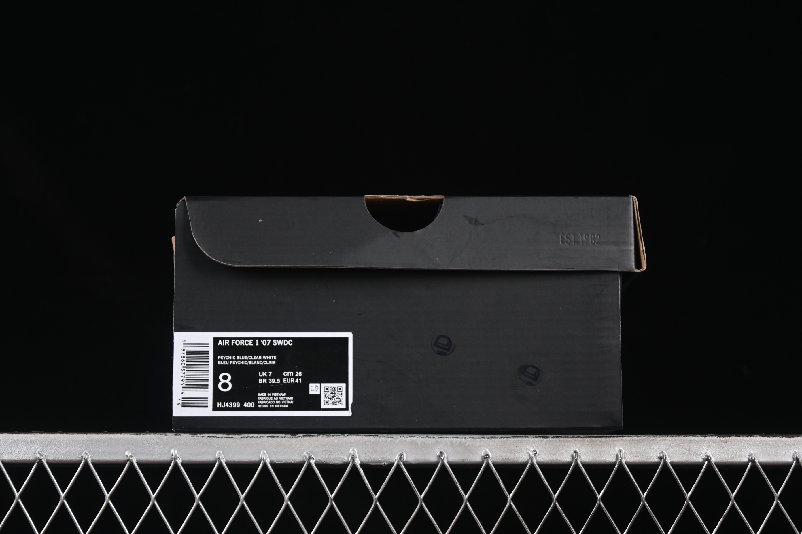 Nike Air Force 1'07 Low Jelly Blue Casual Sneakers - HJ4399-400
