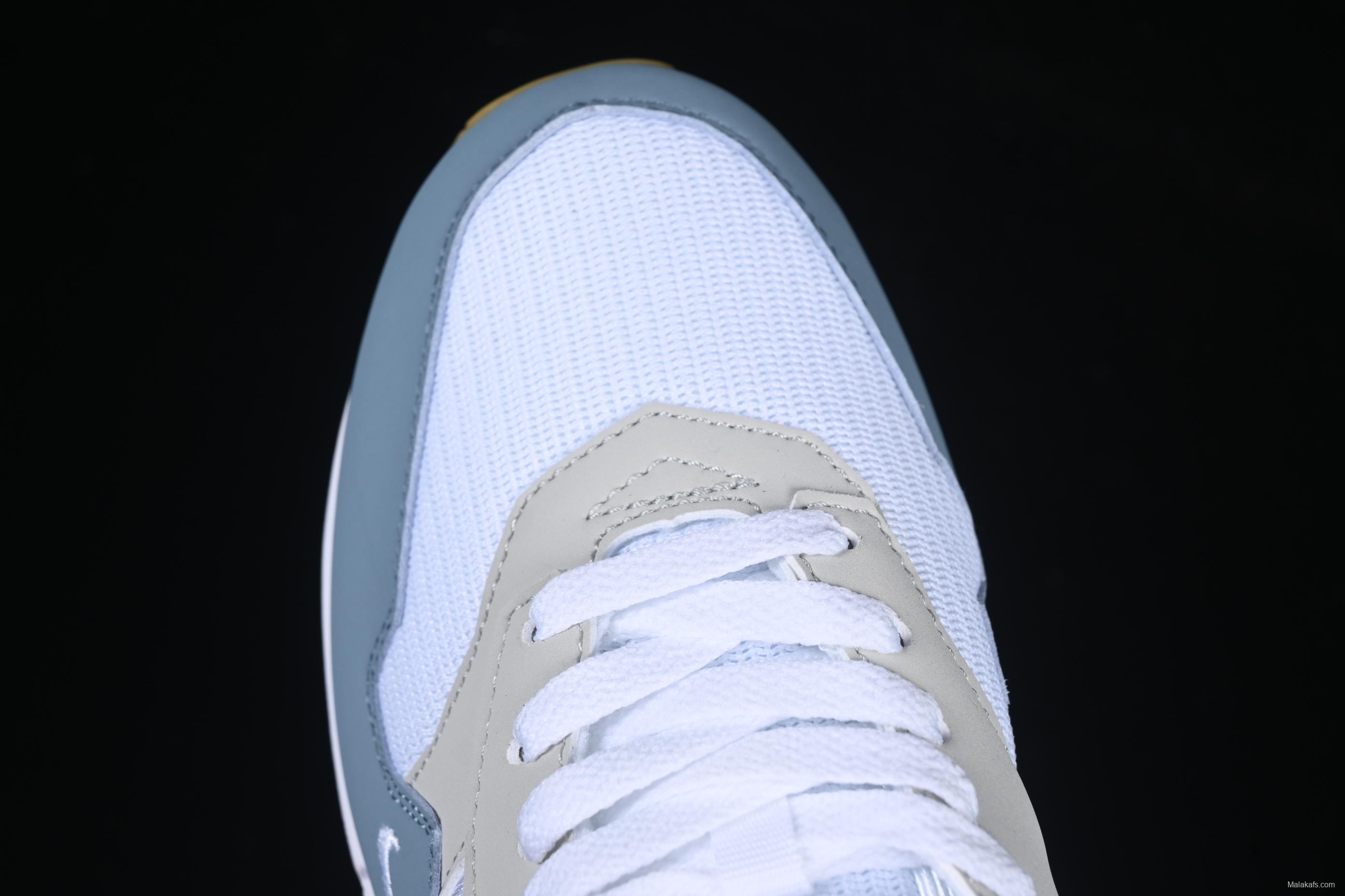 Nike Air Max 1 Retro Running Shoes with Half-Sole Air Cushion - HV1940-100