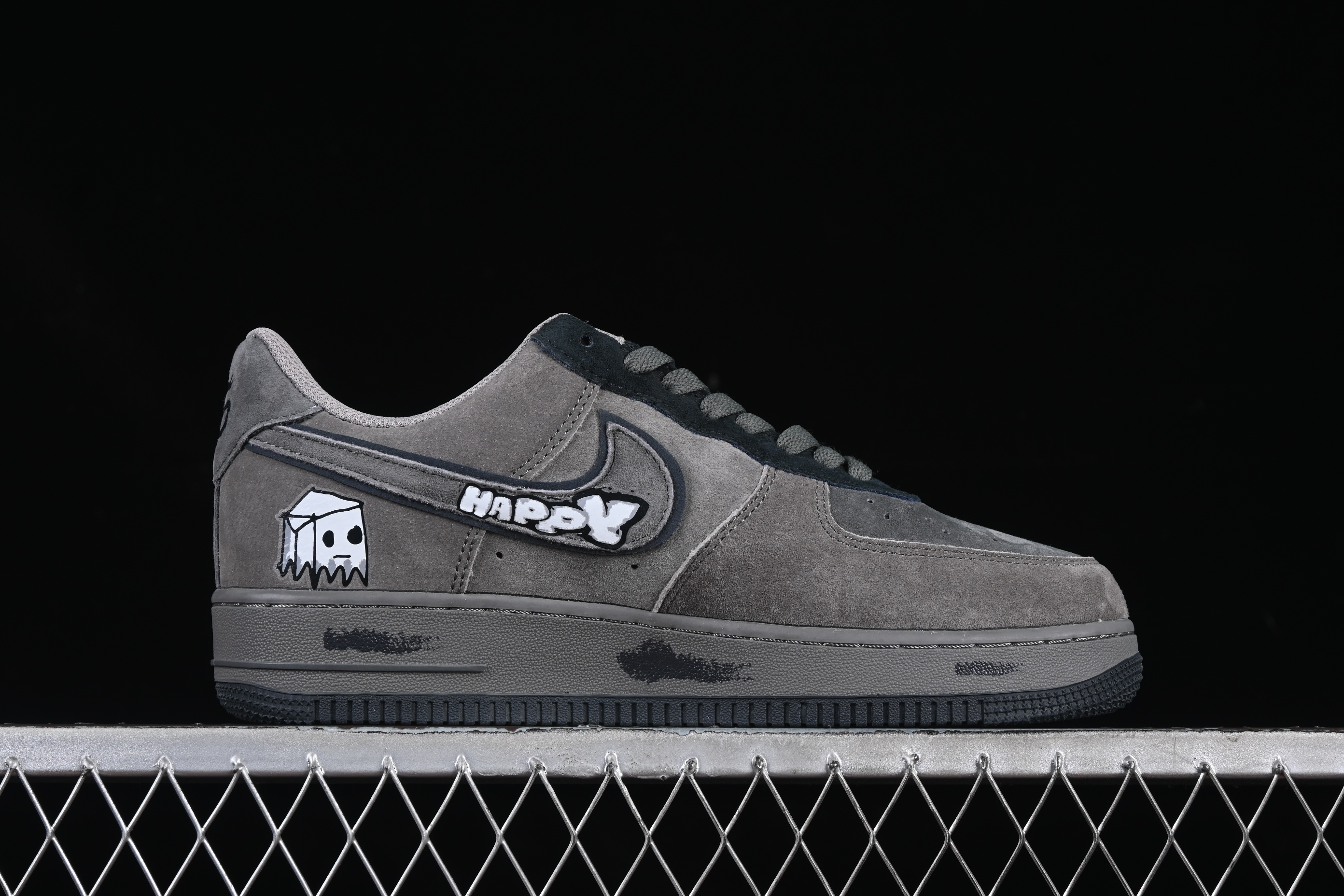 Nike Air Force 1'07 Low "Box Ghost" Comic Series Casual Sneakers - CD1221-806
