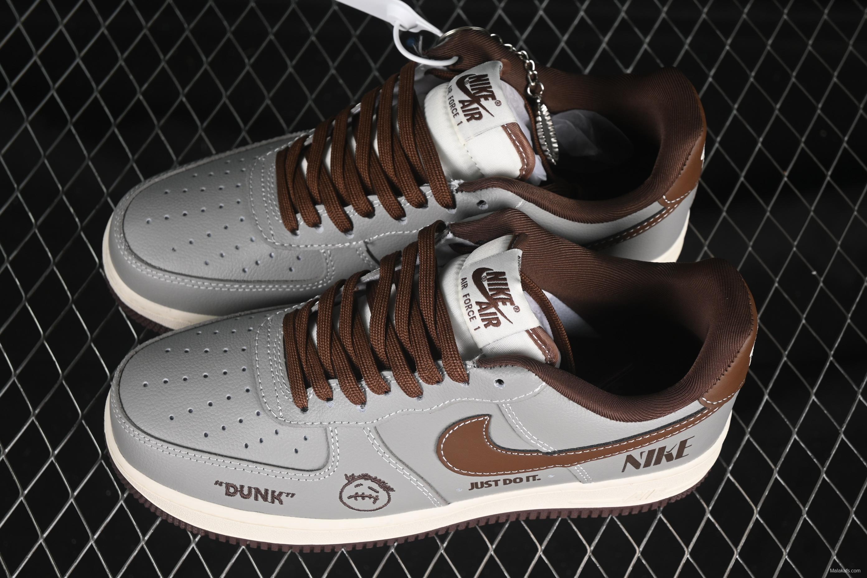 Nike Air Force 1'07 Low Casual Sneakers with Full-Length Air Cushion - KK1988-073