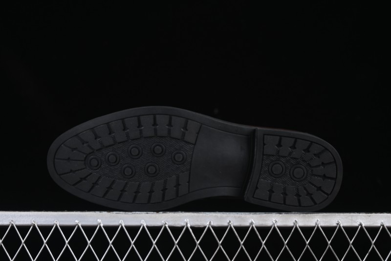 ECCO London Collection Slip-On Business Men's Leather Shoes with Wide Toe Design and Innovative Sole - 61160801002