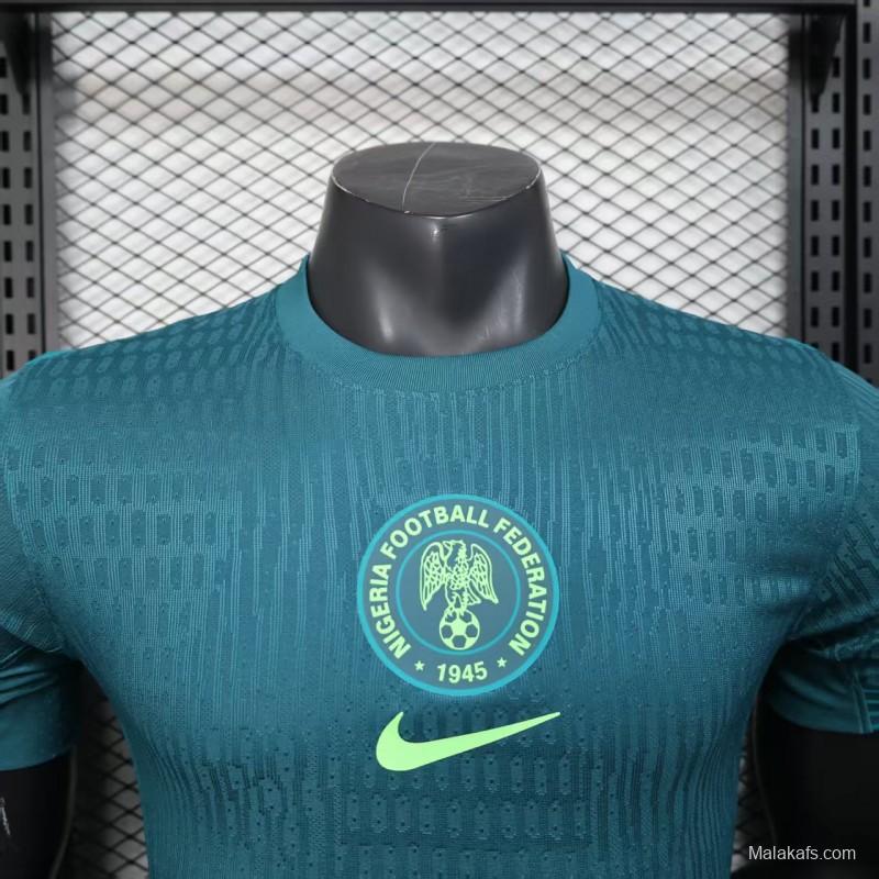 Player Version 2025 Nigeria Green Jersey