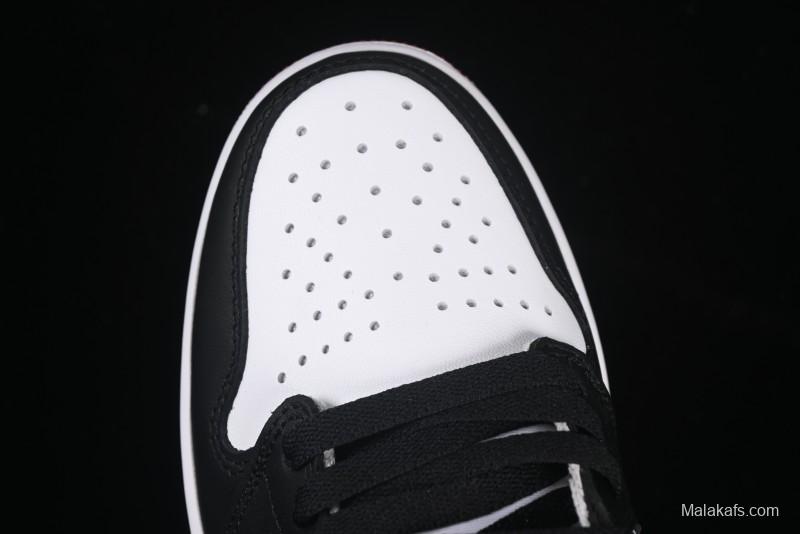 Nike Air Jordan 1 High Retro OG Basketball Shoes with Black Toe Design - 555088-125