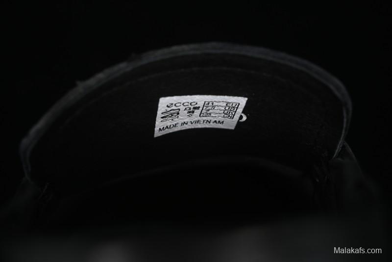 ECCO Soft Moc Summer Genuine Leather Breathable Slip-On Driving Shoes - 63516801001