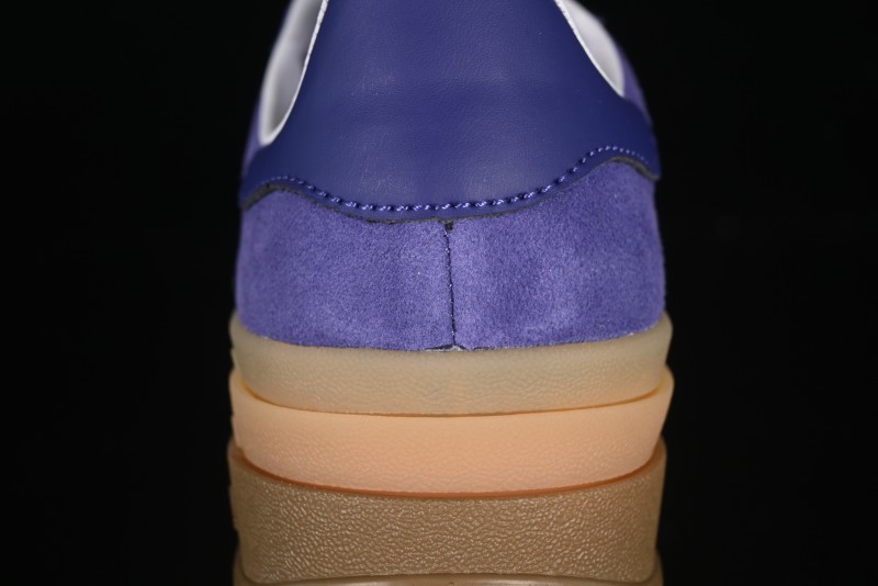 Adidas Originals Gazelle Bold IE0419 Low-Top Sneakers with Thick Sole for Casual Wear, Slip-Resistant and Durable