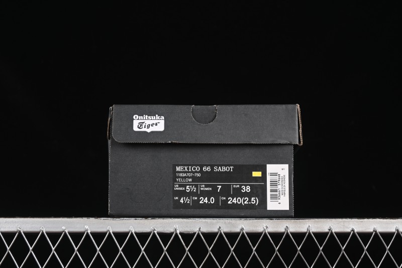 Onitsuka Tiger Mexico 66 Sabot Slip-On Sneakers with Breathable Mesh Upper - 1183A707-750