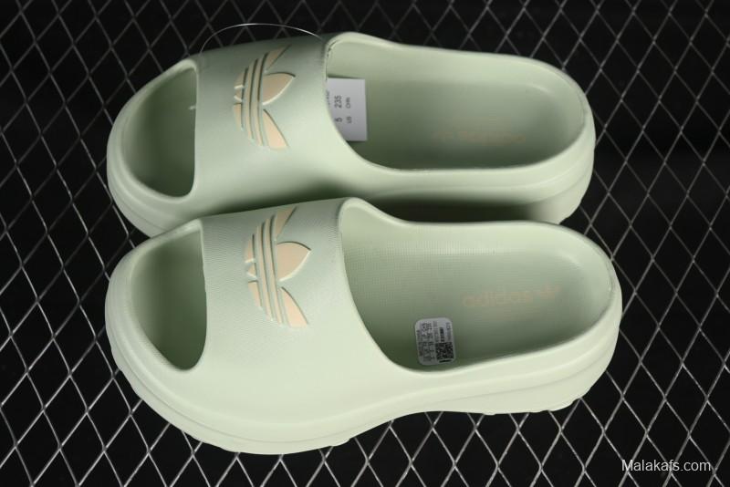 Adidas Adifom Stan Smith Slip-On Chef Mule Sandals with Eco-Friendly Foam - JH7467