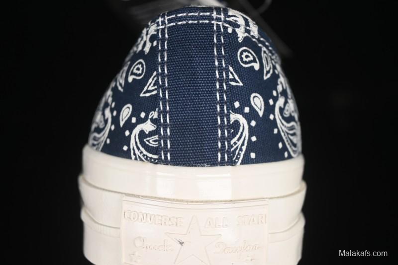 Converse Chuck 1970s Low Top Casual Sneakers with Paisley Pattern - A15751C