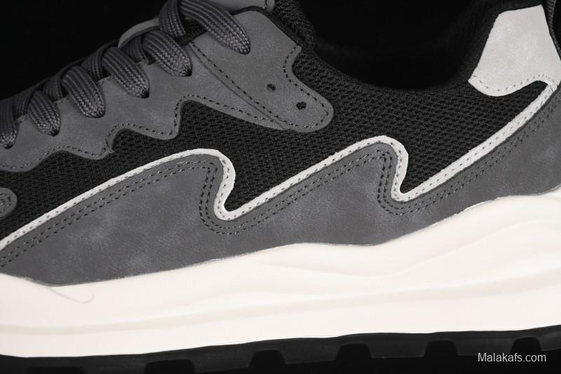 Adidas Thick Sole Waffle Retro Running Shoes with Comfortable Upper and Anti-Slip Sole - 63093901001