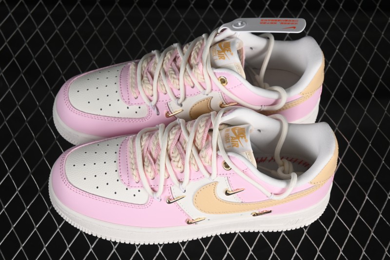 Nike Air Force 1 '07 Low Pink Sugar Low-Top Casual Sneakers - ZB2574-600