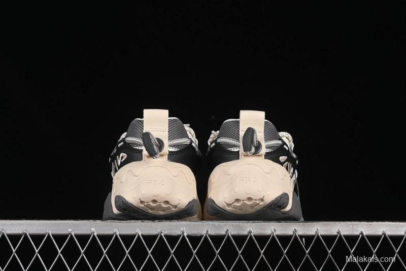 Fila Heritage Fluid Cat Paw 5.0 Retro Dad Shoes with Lace-Up Design - F12M442115FAG